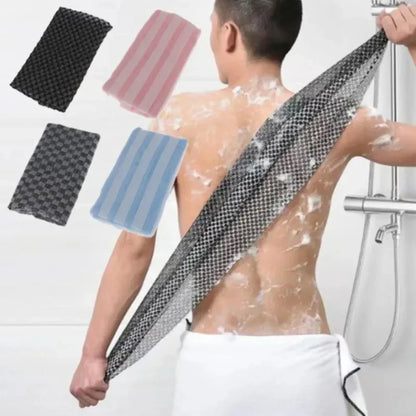 Nylon Exfoliating Bath Washcloth - Body Scrub Towel for Back, Shower & Bathroom Use