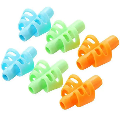 Children’s Silicone Pencil Grip - Writing Posture Corrector and Handwriting Aid for Students, 1 or 3 Pieces