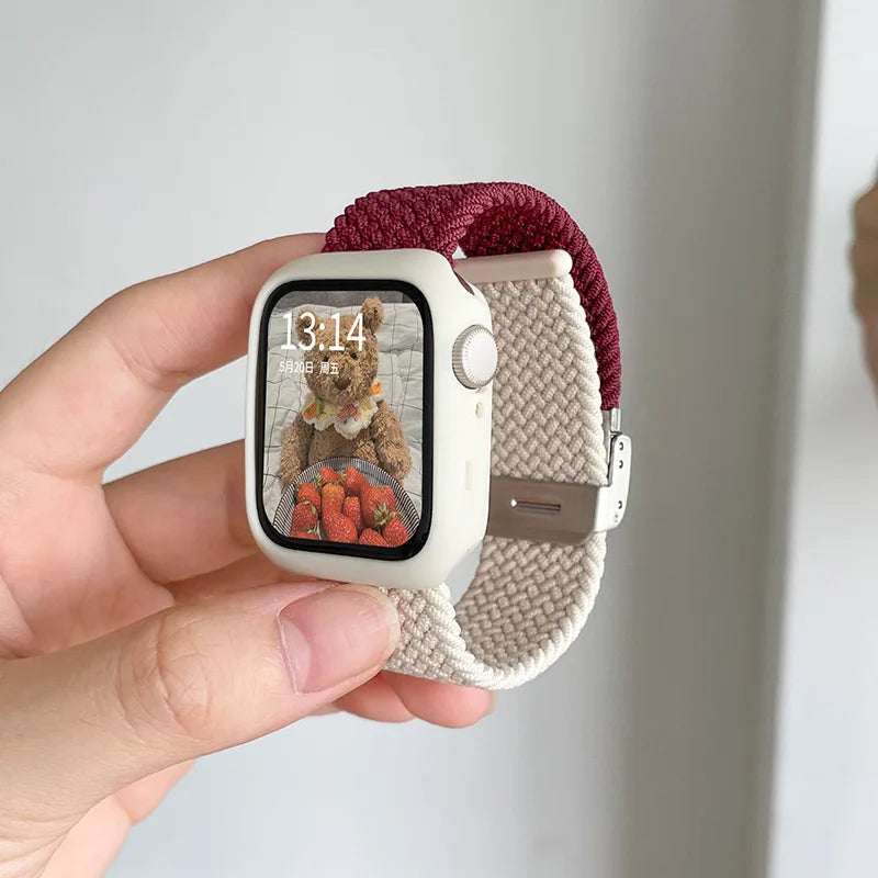 Candy Silicone Apple Watch Case & Strap - Protective Band Cover for Series 11 10 9 8 7 SE 6 5 4 Ultra 49mm 45mm 41mm 44mm 40mm