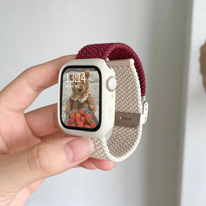 Candy Silicone Apple Watch Case & Strap - Protective Band Cover for Series 11 10 9 8 7 SE 6 5 4 Ultra 49mm 45mm 41mm 44mm 40mm
