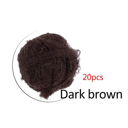 Five-Color Nylon Hairnets – Soft Elastic Invisible Hair Nets, 20PCS/50PCS Sample Pack
