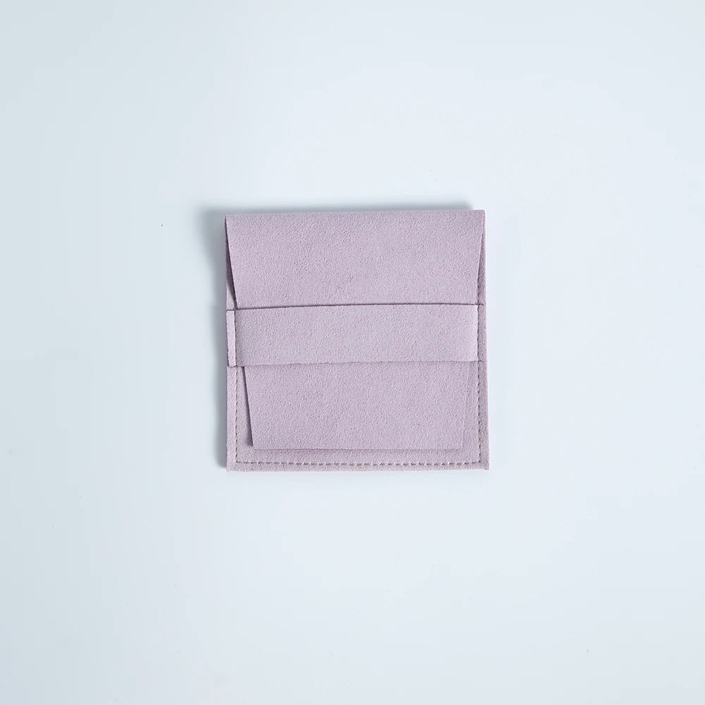 10Pcs Microfiber Jewelry Pouches 6.2x6.2cm & 8x8cm – Rings, Earrings, Pendants, Bracelets Gift Bags for Wedding Favors