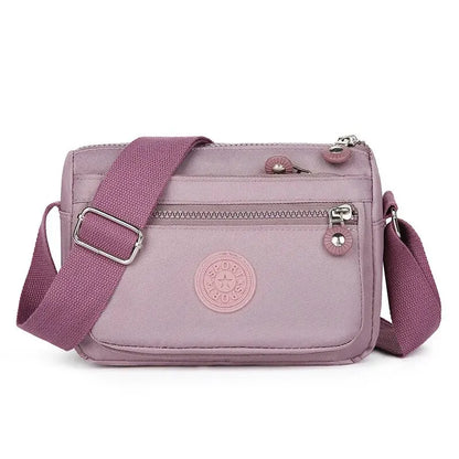 Nylon Oblique Crossbody Bag for Women - Stylish Shoulder Bag, Fashionable and Practical Mother Bag