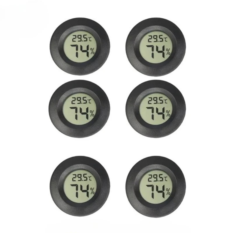 Mini Digital Hygrometer Thermometer - LCD Indoor Humidity & Temperature Monitor in °F/°C