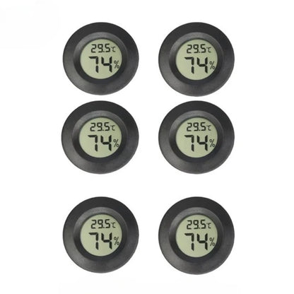 Mini Digital Hygrometer Thermometer - LCD Indoor Humidity & Temperature Monitor in °F/°C