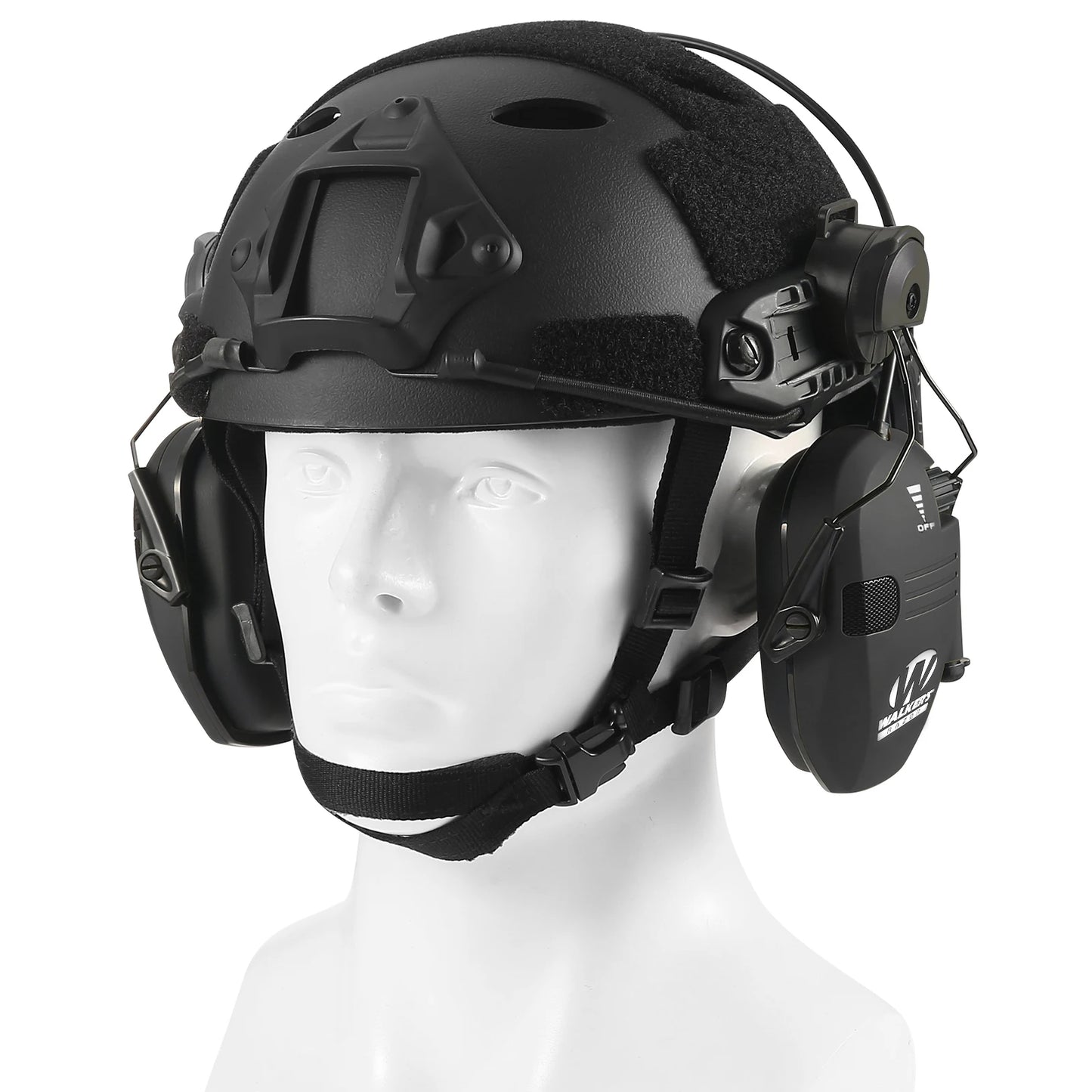 New Generation Tactical Electronic Shooting Earmuff Helmet - NRR23dB Anti-Noise Headphone