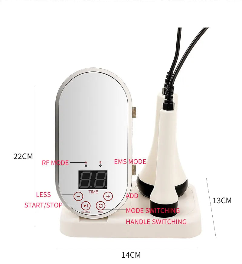 EMS Facial & Body RF Machine – Professional Radio Frequency Beauty Device for Skin Tightening, Face Lifting, and Anti-Aging