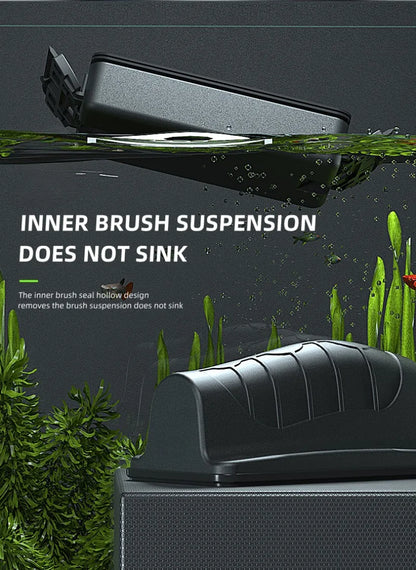 Magnetic Aquarium Fish Tank Brush – Floating Glass Cleaner & Algae Scraper, Aquarium Accessories