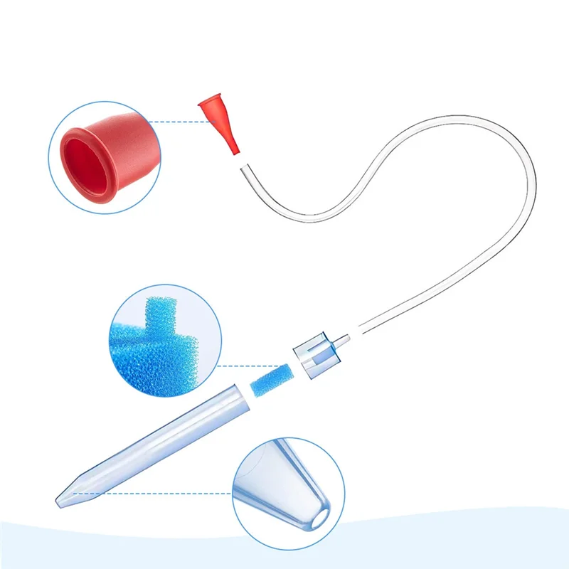 ABBP Manual Nasal Aspirator - Handheld Nose Cleaner for Babies and Children