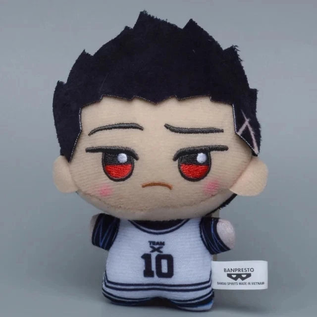 10cm Blue Lock Plush Keychain – Nagi, Seishiro, Chigiri, Hyoma, Gagamaru & Gin Soft Bag Pendant Toy Gift