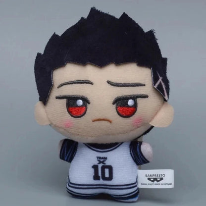 10cm Blue Lock Plush Keychain – Nagi, Seishiro, Chigiri, Hyoma, Gagamaru & Gin Soft Bag Pendant Toy Gift