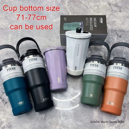 Universal Silicone Anti-Slip Bottom Cover – Sleeve for Tyeso Water Bottle (71mm to 77mm Diameter)