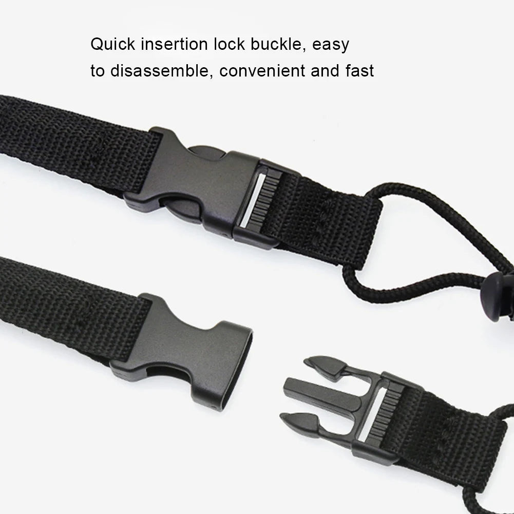 Elastic Kayak Paddle Leash — Adjustable Coiled Lanyard with Safety Hook for Fishing Rods