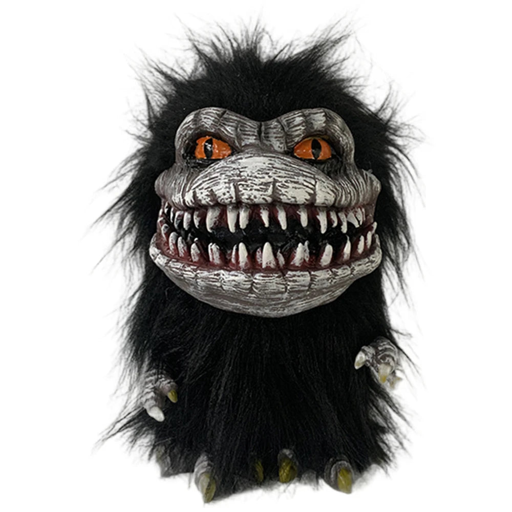 Creepy Alien Monster Plush Doll - Horror Movie Style Stuffed Toy for Halloween Party Decor and Funny Collectible Prop