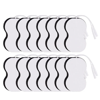 100/50pcs 5x5cm Muscle Stimulator Electrode Pads – Self-Adhesive Non-Woven Replacement for TENS Therapy Machines