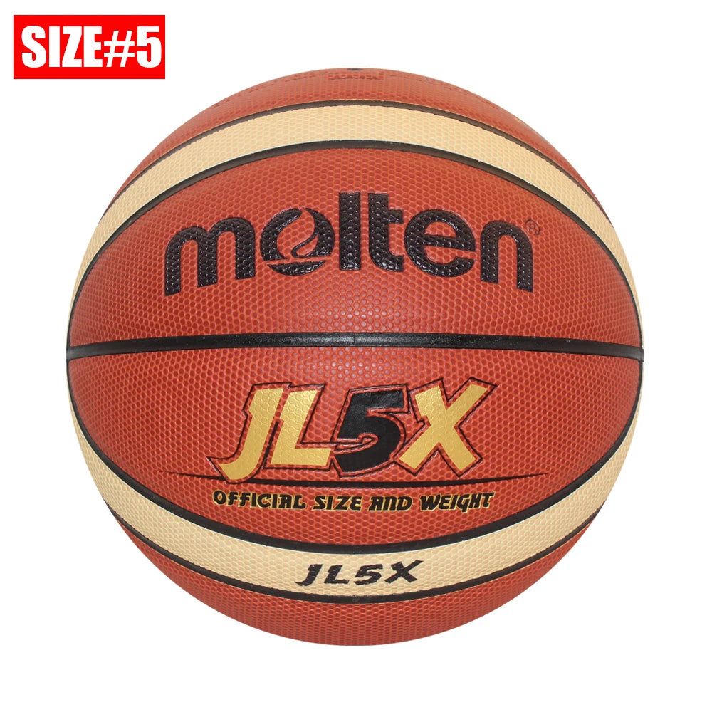 2025 Molten Basketball — Official Size 5/6/7 PU Indoor & Outdoor Ball for Men, Training, Match & Team Games