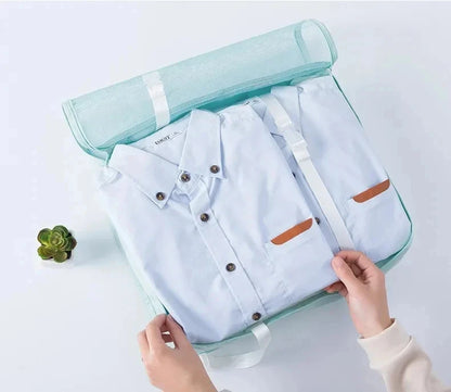 7–10 Pc Travel Organizer Storage Bags Set – Portable Packing Cubes for Suitcase, Clothes, Shoes & Luggage Tidy Pouch