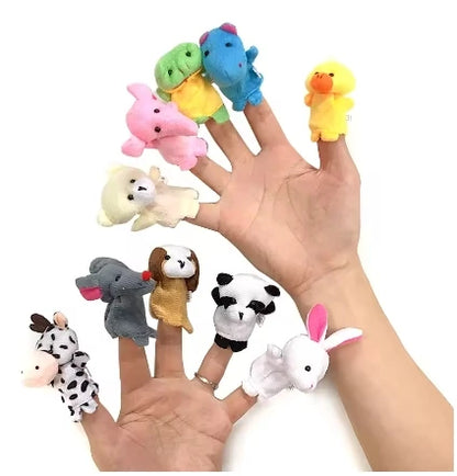 Sesame Street Plush Puppet Toys - Soft Stuffed Cartoon Figures for Kids Pretend Play & Collection