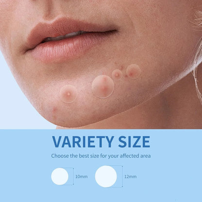 180/360PCS Invisible Acne Patches - Pore Cleansing Oil Control & Skin Smoothing Facial Stickers