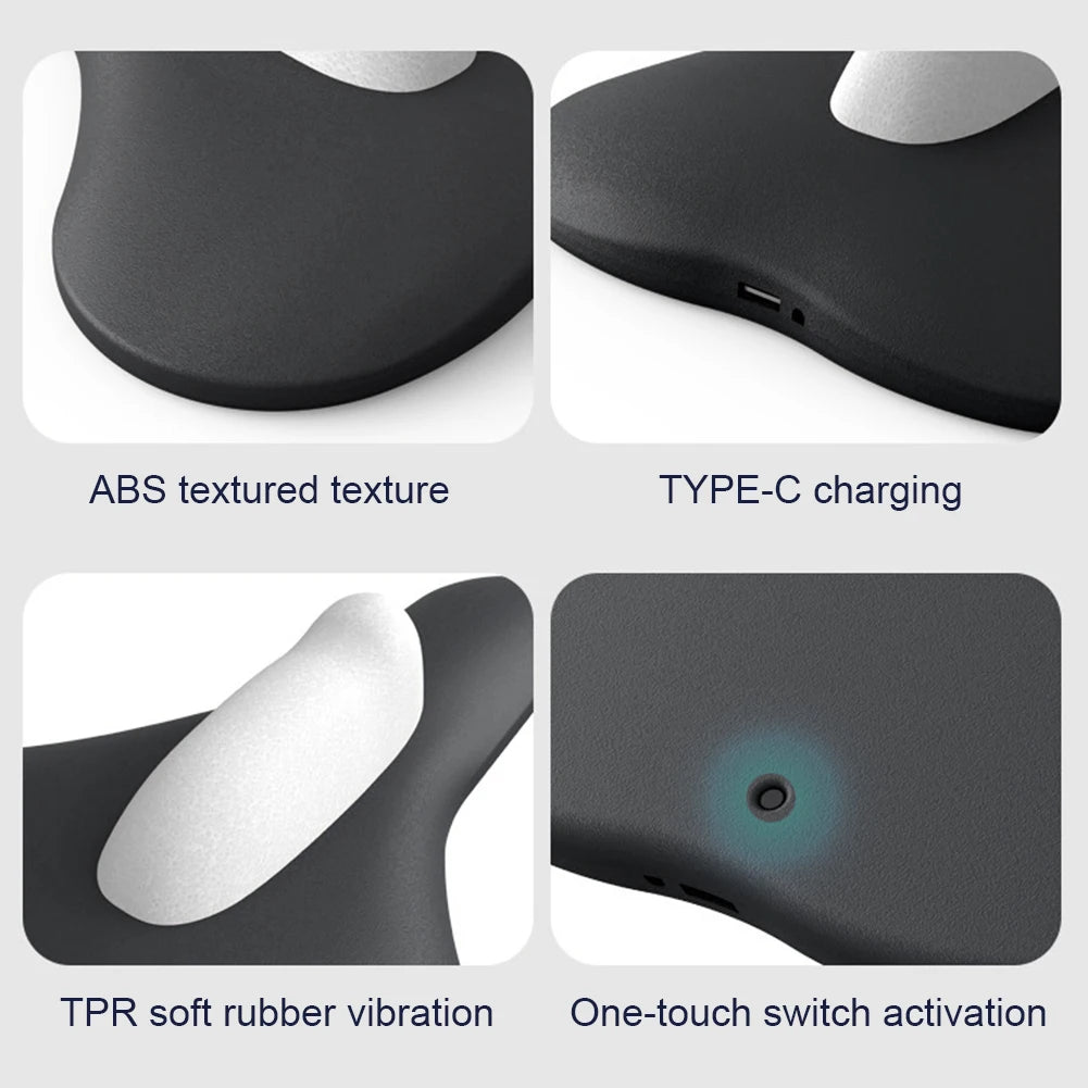 Electric Pelvic Floor Muscle Trainer — Type-C Rechargeable Kegel Massage Cushion for Men & Women, Bladder & Sphincter Strengthening Device