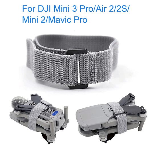 DJI Drone Propeller Strap - Stretch Elastic Beam Paddle Tie for Mini 4 Pro Mini 3 Pro Air 2 2S Mini 2 Mavic Pro Blade Accessory