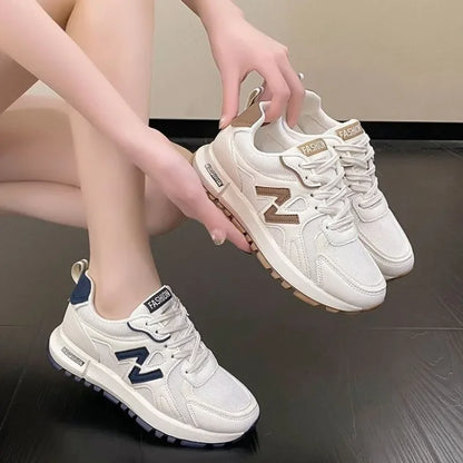 Sports Shoes for Women – 2024 Spring New Versatile Anti-Slip Casual Shoes, Soft Sole Running Little White Shoes