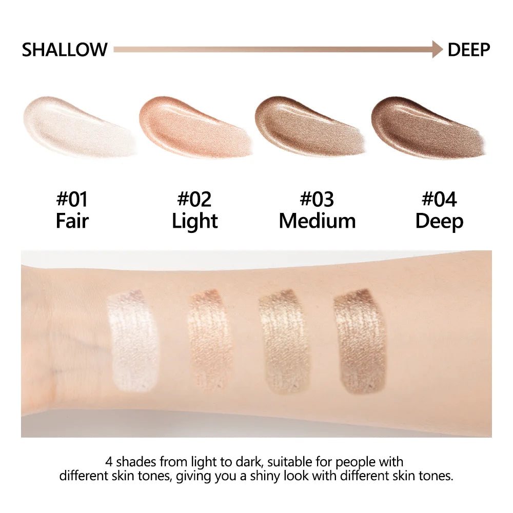 Glow Foundation Illuminator - Lightweight Moisturizing Glotion Natural Radiance Enhancer Multi-Purpose Highlighter Base