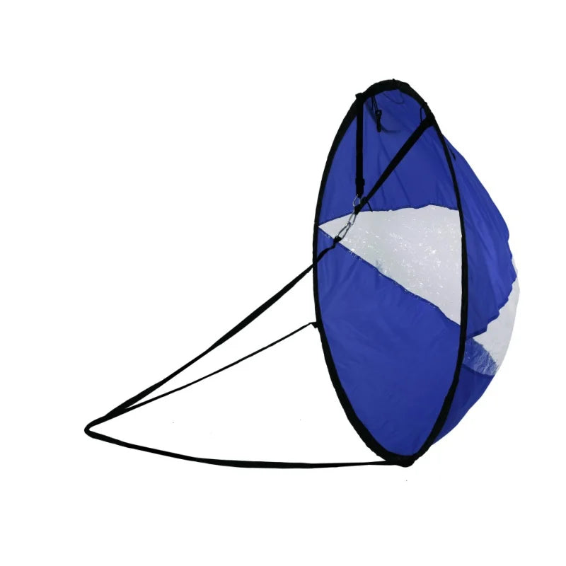 Foldable Surfling Kayak Wind Sail – SUP Paddle Board Sailing Canoe with Clear Window for Rowing Boat