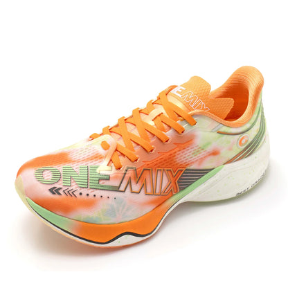 ONEMIX Carbon Plate Running Shoes - Nylon Racing Sneakers with Full-Length Shock Absorption for Training, Walking & Sports