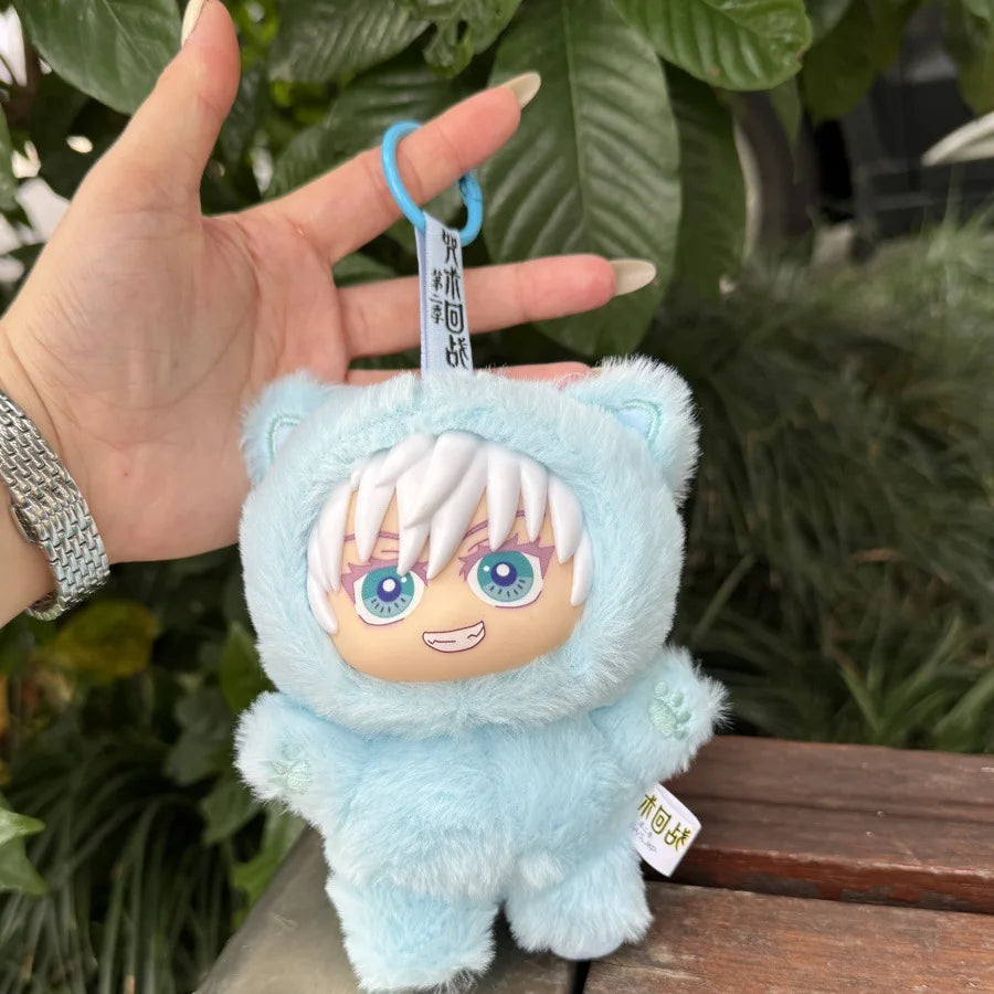 Spell Return Battle Paradise Party Plush Keychain - Cute Character Doll Pendant and Birthday Gift for Boys and Girls