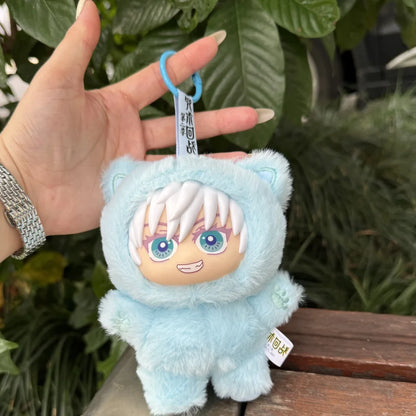 Spell Return Battle Paradise Party Plush Keychain - Cute Character Doll Pendant and Birthday Gift for Boys and Girls