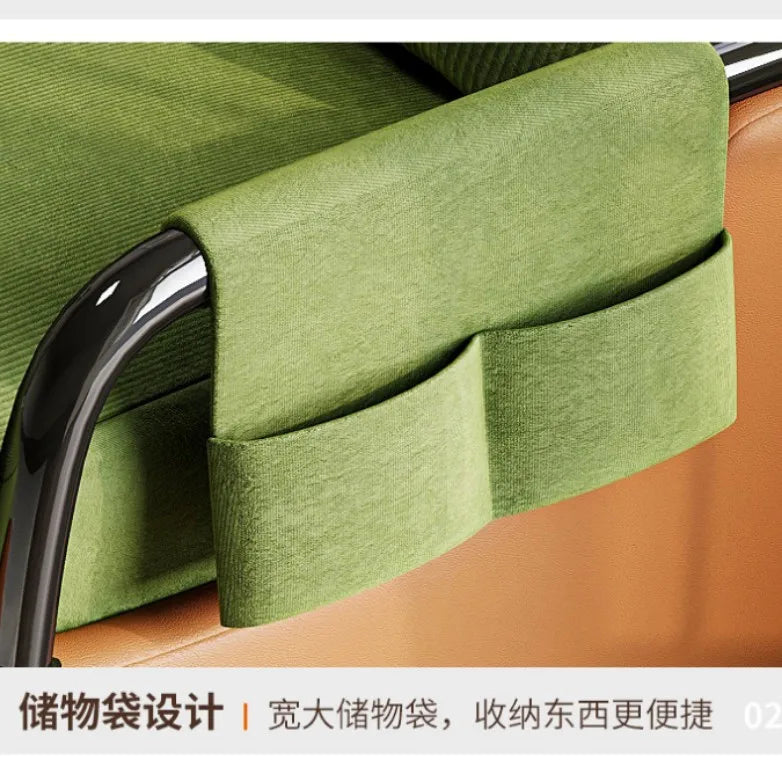 Ergonomic Adjustable Rocking Recliner Chair - Lazy Lounge Seat for Living Room & Balcony