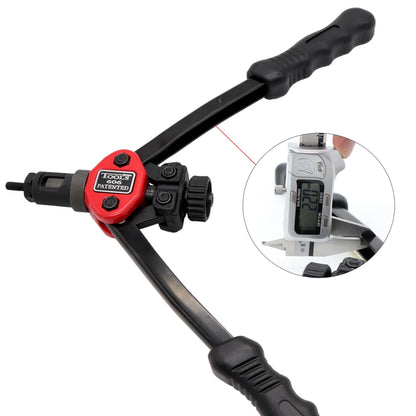 HIFESON Hand Threaded Rivet Nut Gun — Manual Riveter with 70/95/300PCS M3-M12 Nuts for Easy Installation