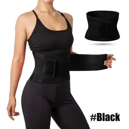 Back Brace for Pain Relief – Breathable Lumbar Support Belt for Lower Back, Herniated Disc, Men & Women
