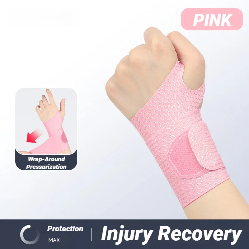 Adjustable Ultra-Thin Wrist Strap — Breathable Support for Sprains, Pain Relief, Gym Exercise, Arthritis & Carpal Tunnel