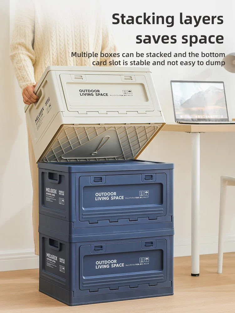 Foldable Household Storage Box: Organize Clothes, Quilts, Toys, and More - Stylish Living Room Storage Basket