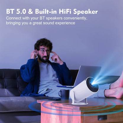 Magcubic HY300 PRO Projector - 4K Android 11, Dual Wifi6, 260ANSI, BT5.0, 1080P Home Cinema & Outdoor Projector