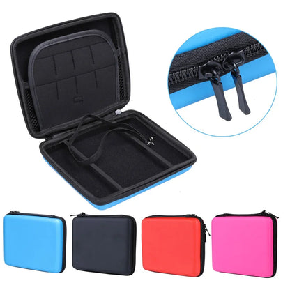 Hard EVA Storage Case for Nintendo 2DS — Protective Zip Holder for Game Cards, High-Quality Game Card Storage Box