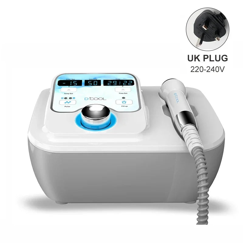 2025 NEW Dcool Portable Beauty Device – Hot & Cool EMS Electroporation Machine for Skin Tightening and Anti-Puffiness Facial Care