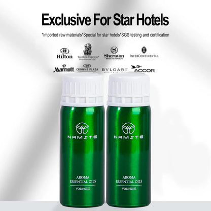Namste 100ml Ritz Carlton Hotel Essential Oil - Pure Plant Air Freshener for Home & Hotels + 3x5ml Sample Set