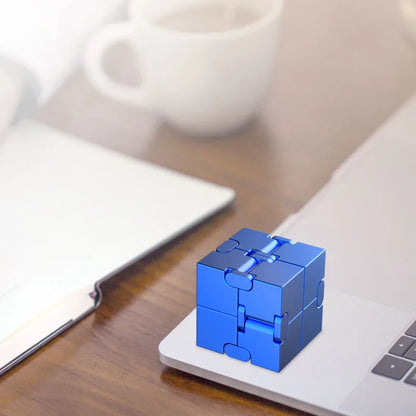 Magic Infinity Cube – Stress Relief & Educational Fidget Toy for Kids and Adults, Portable Christmas Gift