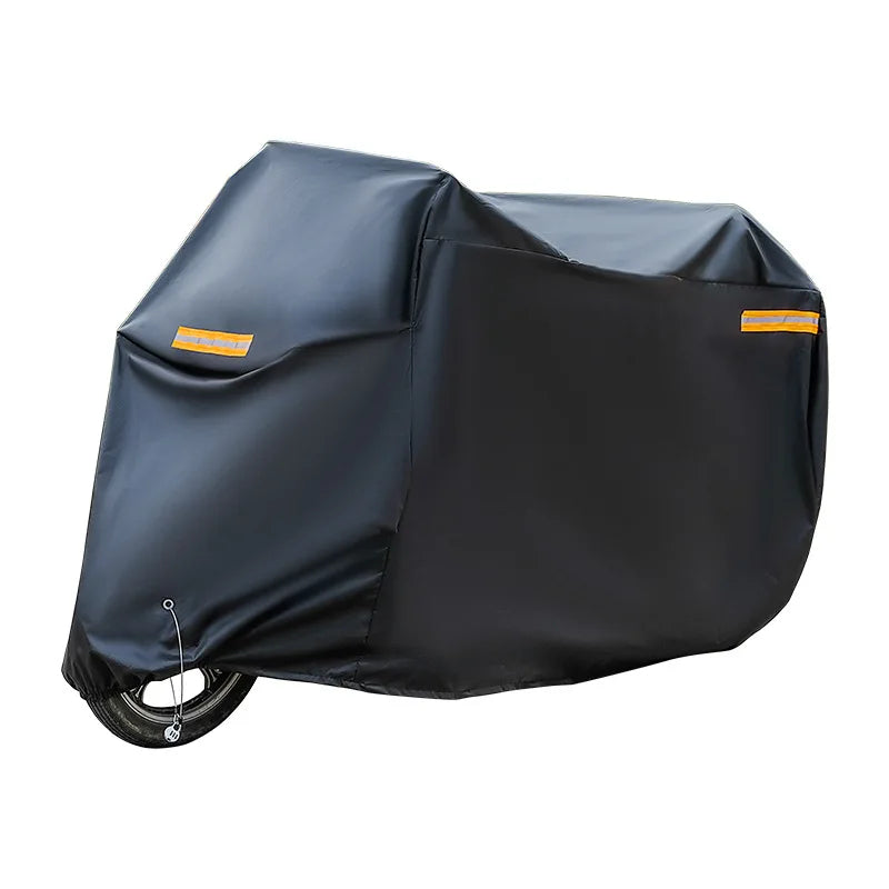 Thick Oxford Motorcycle Waterproof Cover – Universal Outdoor Dustproof, Rainproof, Sunshade & UV Protective Motorbike Cover
