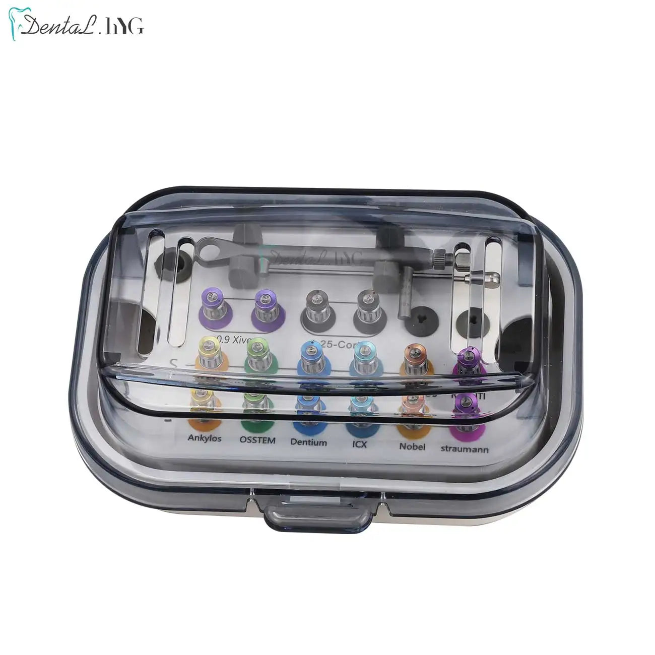 High-Quality Dental Implant Torque Wrench Kit - 10-70NCM Ratchet with Drivers & Wrench Tools