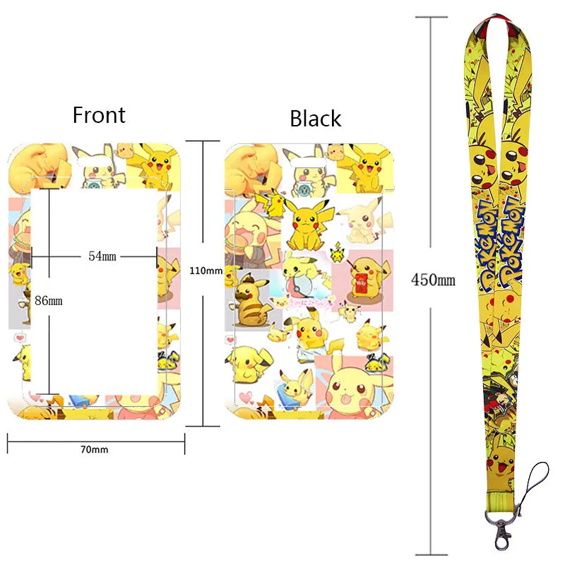 Neck Strap Lanyard for Keys and ID Cards – Badge Holder, Keychain, Key Rings, Fashion Accessory Gift