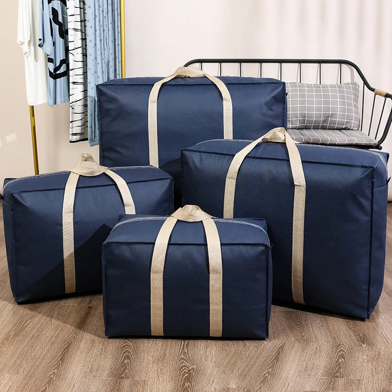 Extra Large Waterproof Moving Bag - Foldable Travel Luggage & Home Storage Packing Bag