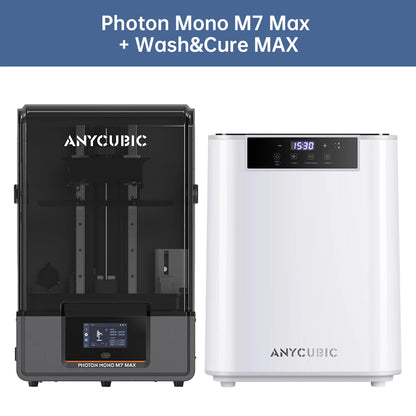 ANYCUBIC Photon Mono M7 Max 3D Printer — Ultra-Large 14.7L LCD Resin Printer with 298x168x300mm Build Volume