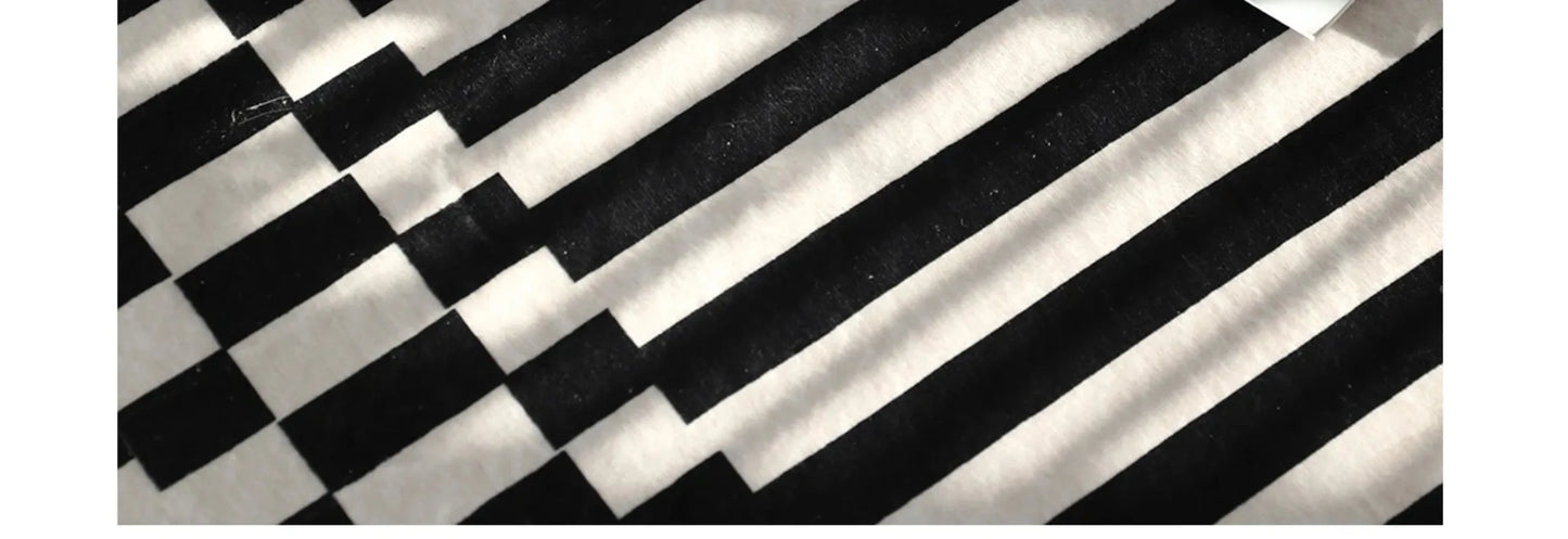 Light Luxury Black & White Plaid Rug — Fluffy Soft Carpet for Bedroom, Living Room, Study, and Home Decor