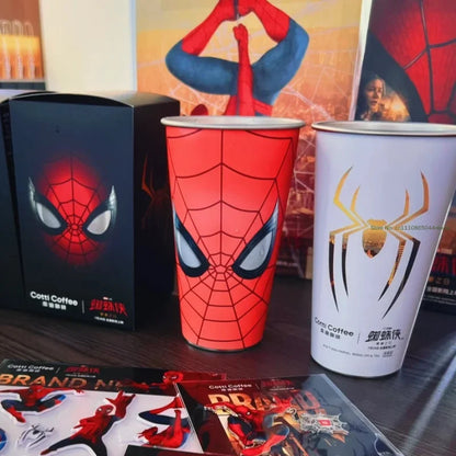 Spider-Man Temperature Changing Stainless Steel Cup - Cold-Sensitive Movie Collectible Gift