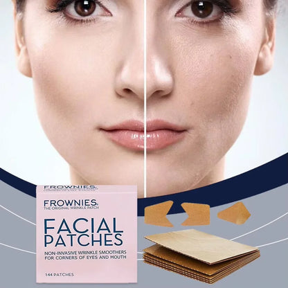 Frownies Anti-Wrinkle Patches - C-Shaped Forehead Face Lift and Skin Smoothing Tape