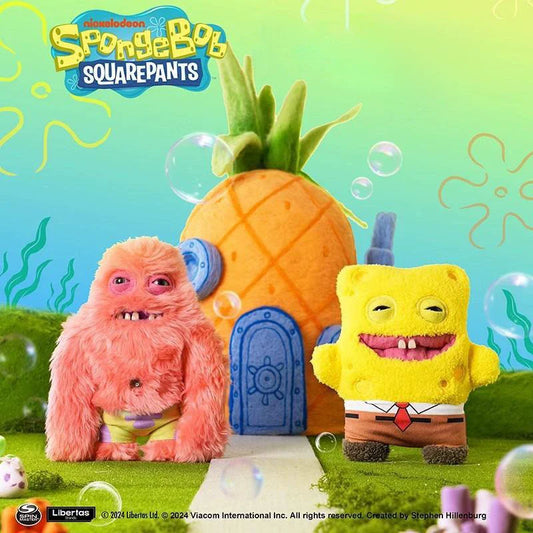 SpongeBob SquarePants Patrick Star Plush Toy - Funny Little Monster Stuffed Doll Birthday & Christmas Gift for Fans